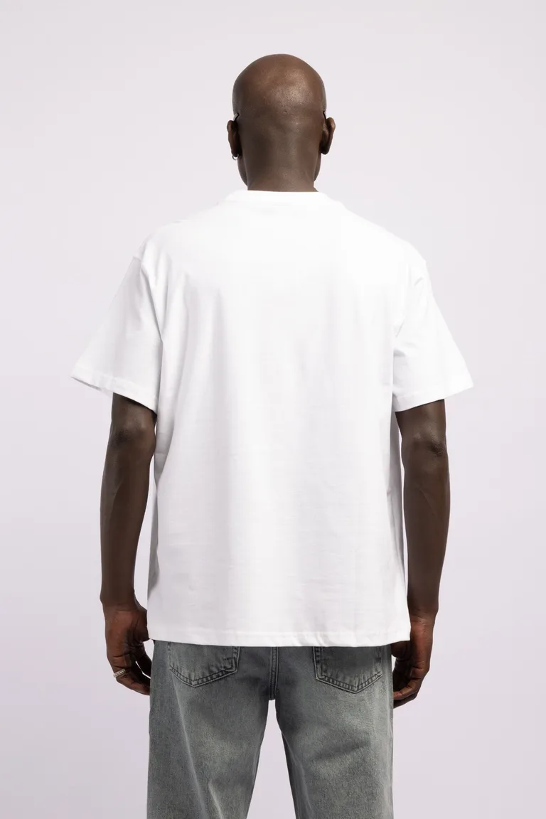 Tricou Imprimat Grafic cu Guler Rotund — imaginea 3